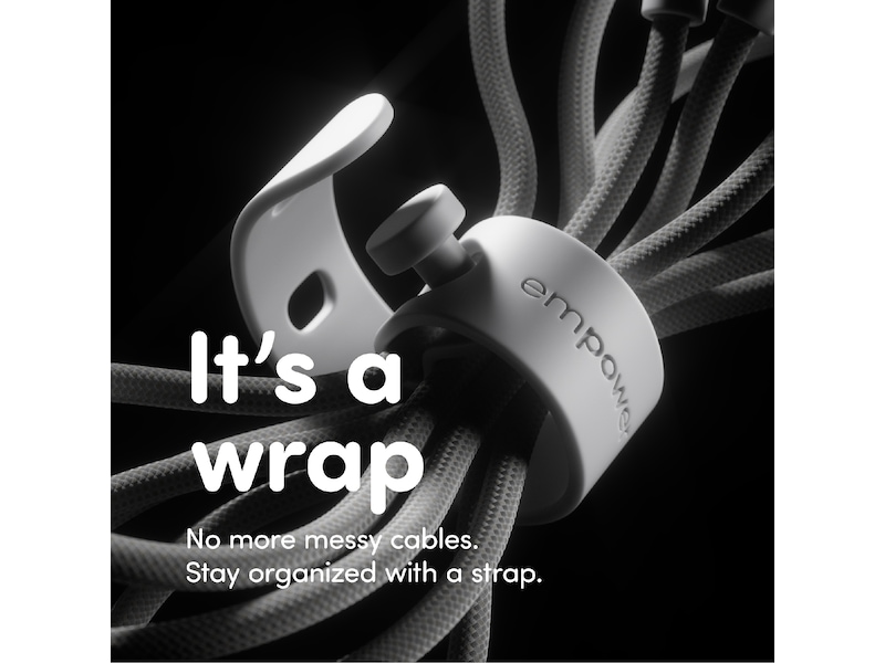 PanzerGlass Racing 60W USB-C kabel, 1,2m (sort) USB-kabler