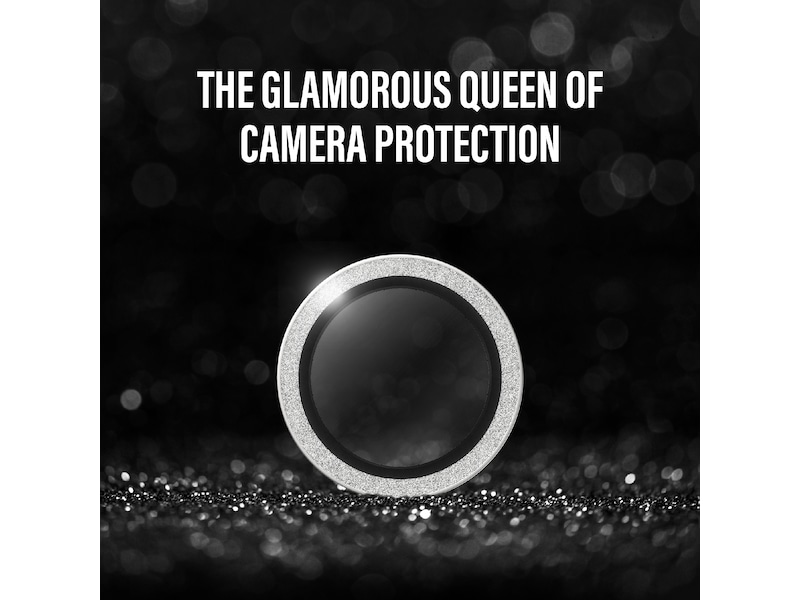 PanzerGlass iPhone Air Hoops Linsebeskytter (glitter silver) Skjermbeskytter