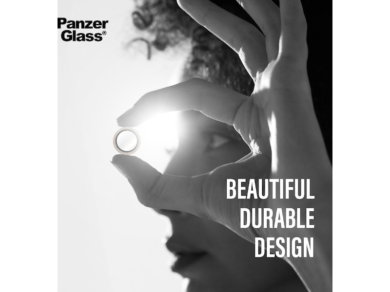 PanzerGlass iPhone Air Hoops Linsebeskytter (glitter gold) Skjermbeskytter