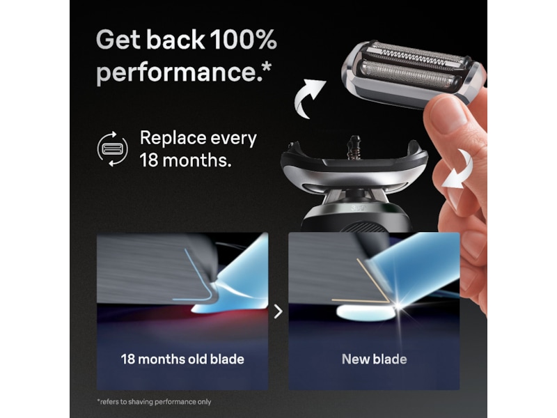 Braun Series 7 Barberhode-Refill 74S Tilbehør til barbermaskiner