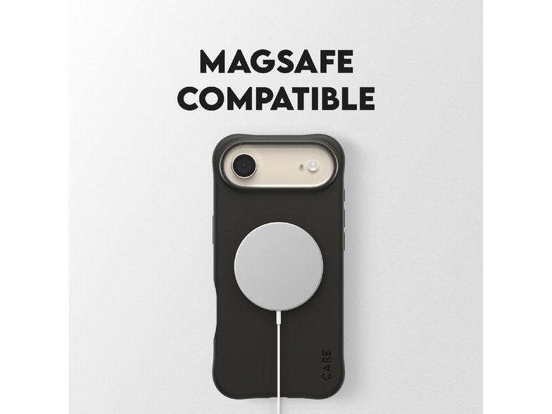 PanzerGlass CARE iPhone Air Samba Hardcase deksel (sort) Mobildeksel