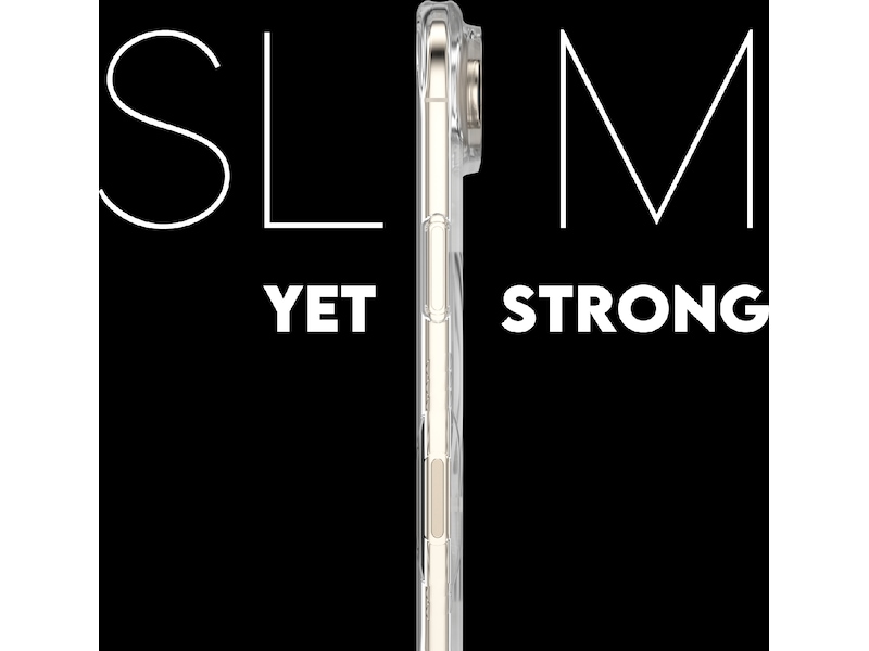 PanzerGlass CARE iPhone Air Samba Hardcase deksel (gjennomsiktig/hvit) Mobildeksel