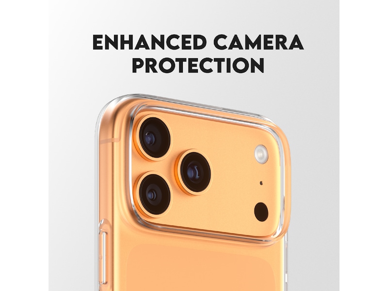 PanzerGlass CARE iPhone 17 Pro Max Fashion Silikondeksel (gjennomsiktig) Mobildeksel