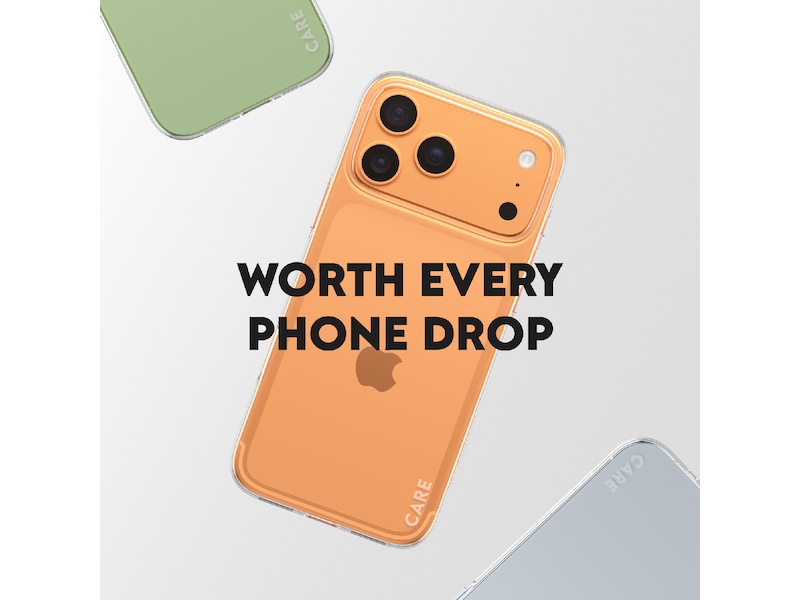 PanzerGlass CARE iPhone 17 Pro Max Fashion Silikondeksel (gjennomsiktig) Mobildeksel