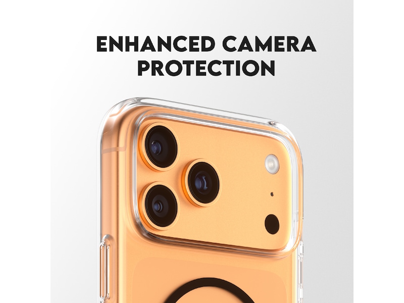 PanzerGlass CARE iPhone 17 Pro Max Urban Explorer deksel (gjennomsiktig/sort) Mobildeksel