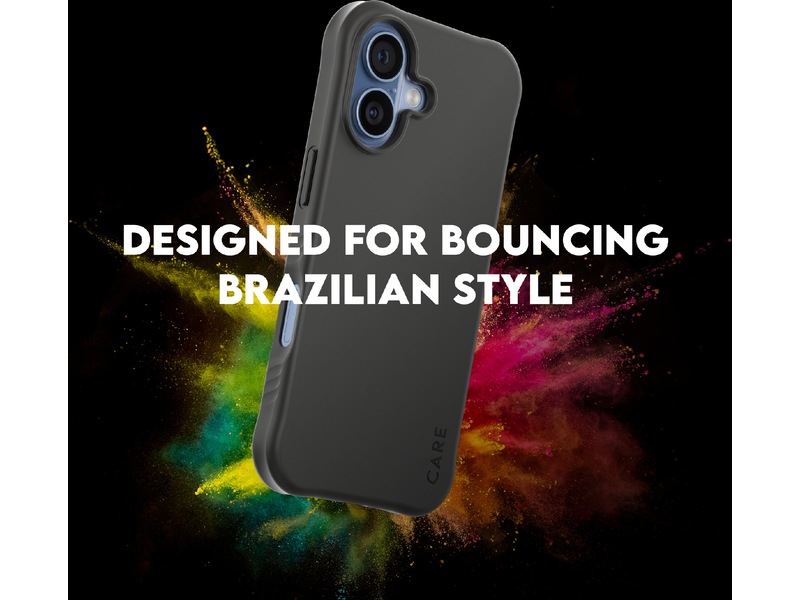 PanzerGlass CARE iPhone 17 Samba Hardcase deksel (sort) Mobildeksel