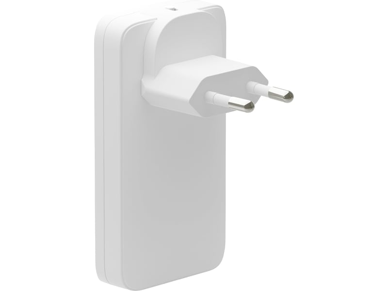 dbramante1928 re-charge Pro EU/US Slim Vegglader (hvit) Mobilladere