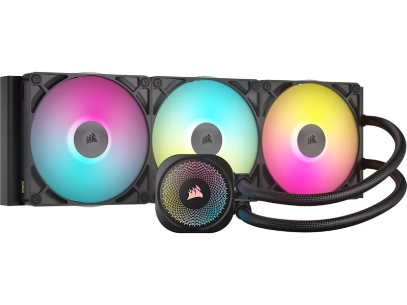 Corsair iCUE LINK TITAN 420 RX RGB AIO Kjøler (sort) CPU - Vannkjøling