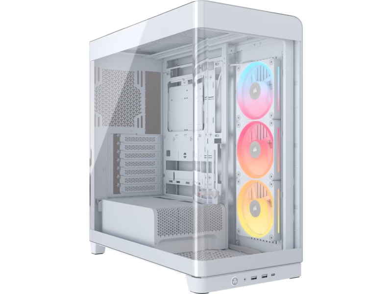 Corsair FRAME 4500X LX-R RGB Mid Tower (hvit) Midi tower