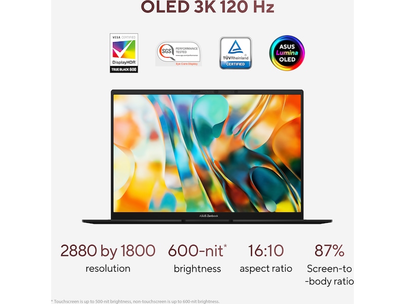 ASUS Zenbook 14 UM3406KA 14" 3K OLED PC - Bærbar / laptop