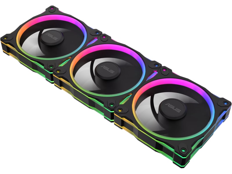 Asus Prime MR120 ARGB Vifte 3pk (sort) Vifter