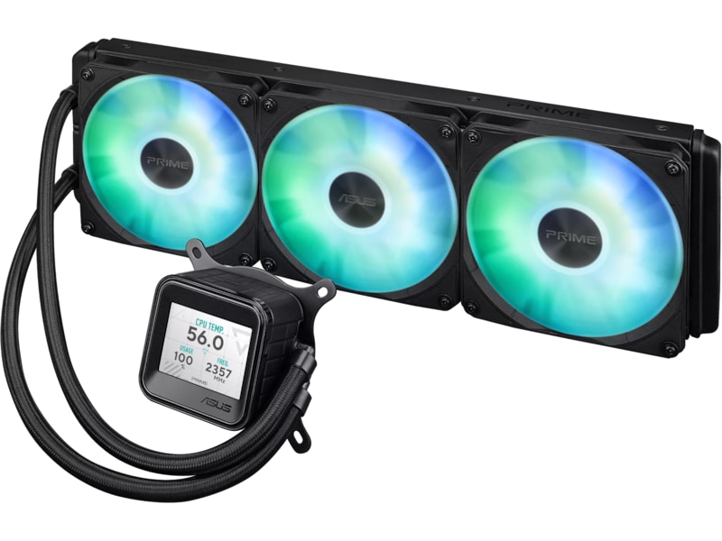 Asus Prime LC 360 ARGB LCD Kjøler (sort) CPU - Vannkjøling