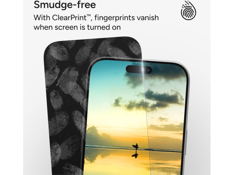 InvisibleShield Glass Elite Privacy Skjermbeskytter iPhone 17 Skjermbeskytter