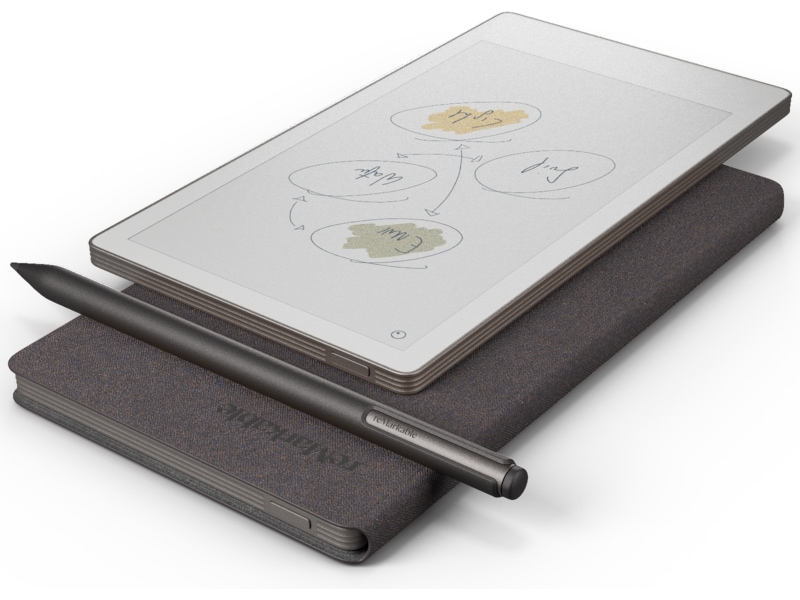 reMarkable Paper Pro Move 7.3" inkl. Marker Plus & Book Folio (basalt) Digitale notatblokker & tilbehør