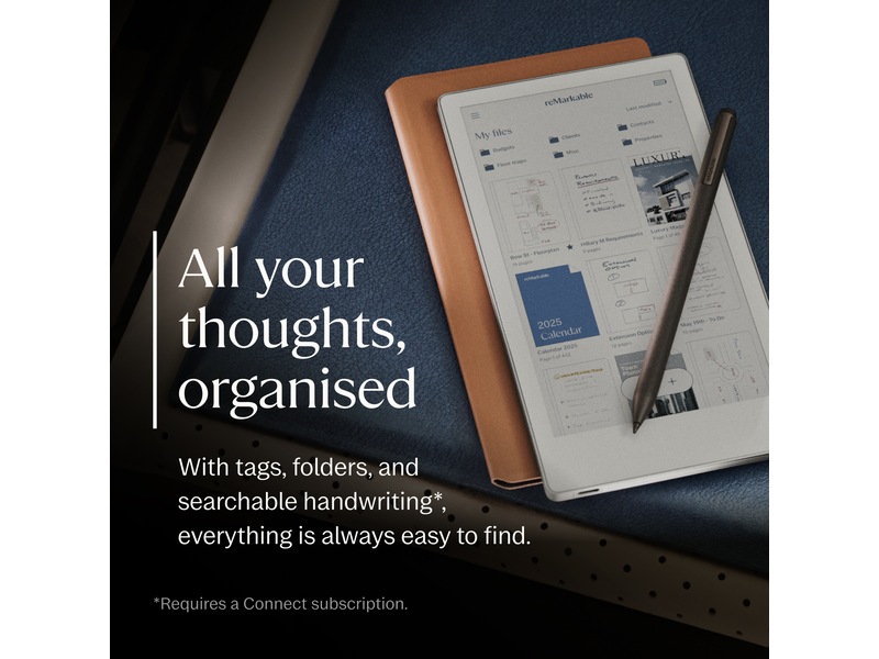 reMarkable Paper Pro Move 7.3" inkl. Marker Plus Digitale notatblokker