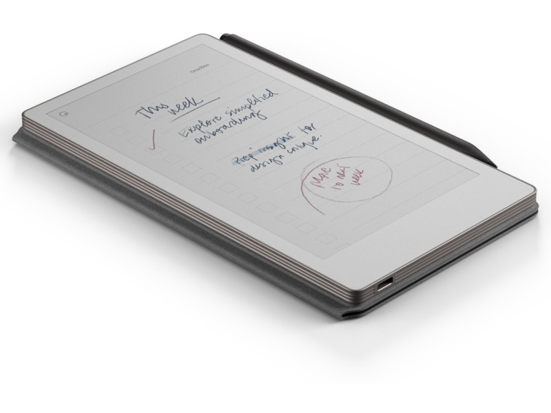 reMarkable Paper Pro 7.3" inkl. Marker Plus & Book Folio (sort skinn) Digitale notatblokker