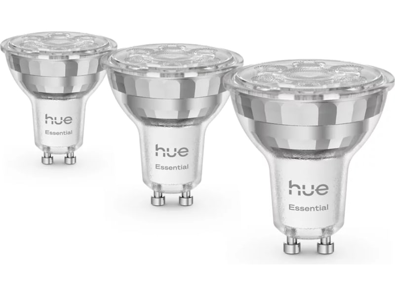 Philips Hue Essential WCA GU10 lyspære spot (3 pack) Lyspærer & LED-pærer