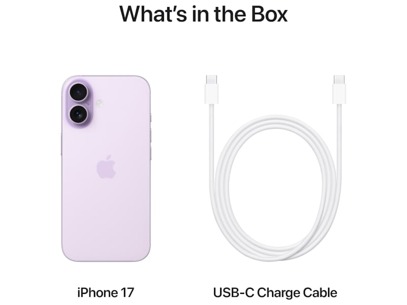 iPhone 17 256GB (lavendel) Mobiltelefoner