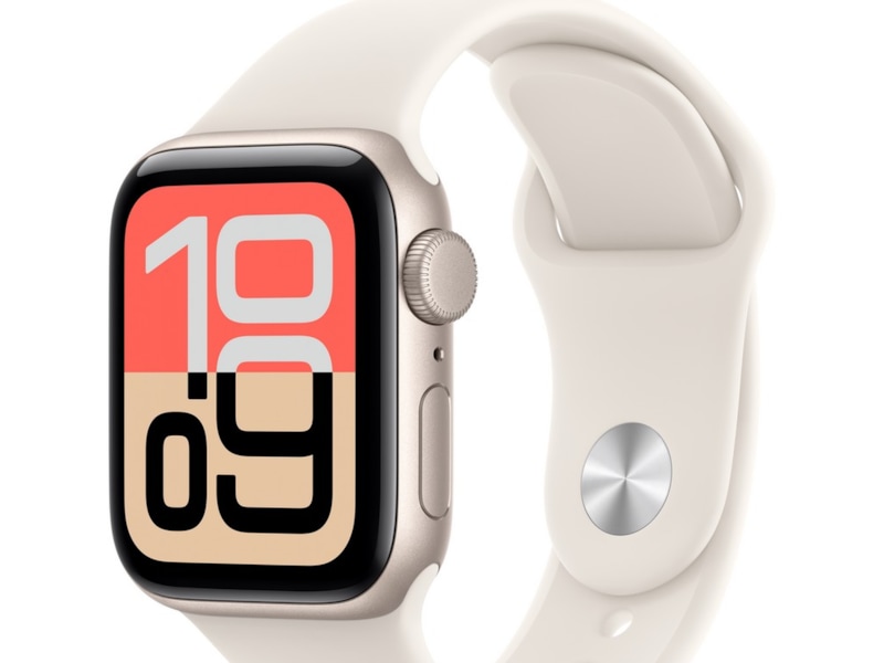 Apple Watch SE 3 40mm GPS Aluminium (stjerneskinn) Smartklokker