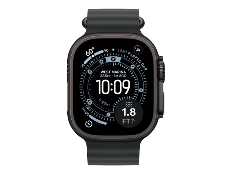 Apple Watch Ultra 3 49mm GPS + LTE Titan (sort) Smartklokker