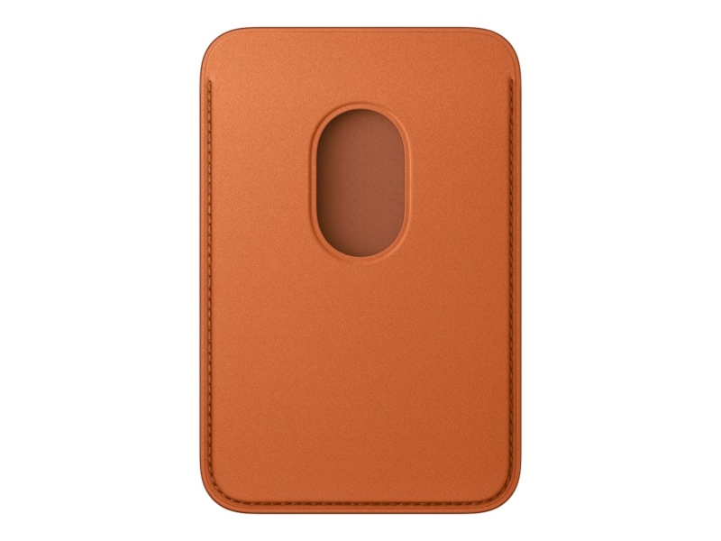 Apple iPhone Lommebok i finvev med MagSafe (reverød) Mobildeksel