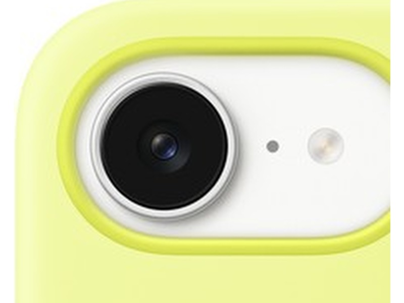 Apple iPhone 16e silikondeksel (neongul) Mobildeksel