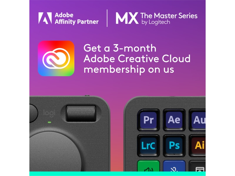 Logitech MX Creative Console (sort) Tastatur