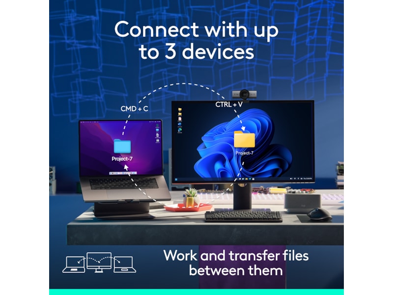 Logitech MX Master 3S Trådløs Mus Mus