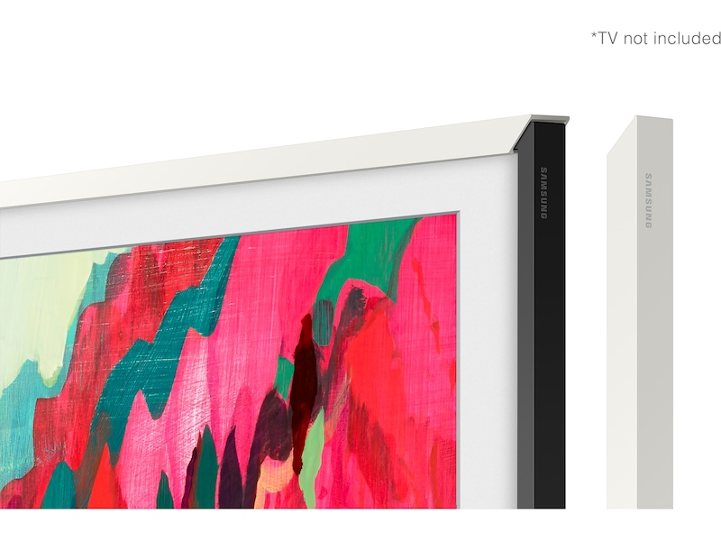 Samsung 85" ramme til The Frame og The Frame Pro (2021-2025, Hvit) TV-ramme & tilbehør