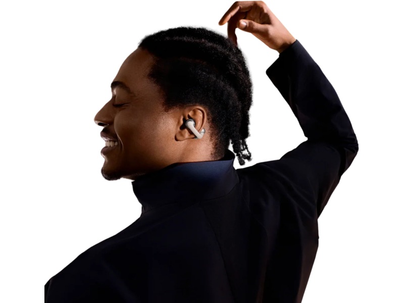 SHOKZ OpenDots Trådløse åpne ørepropper, half In-Ear (grå) Ørepropper