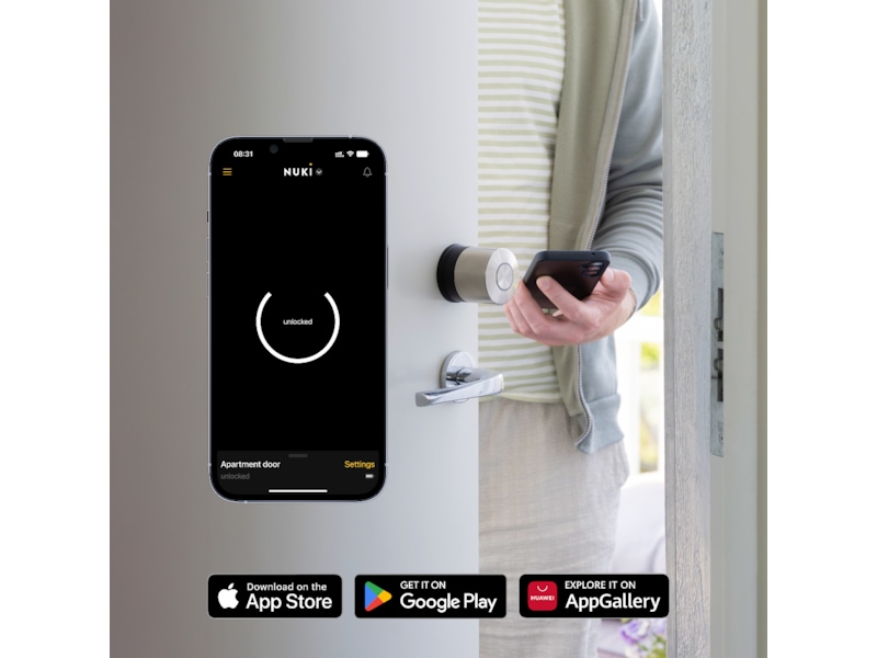 Nuki Smart Lock Ultra Smart dørlås Elektronisk dørlås