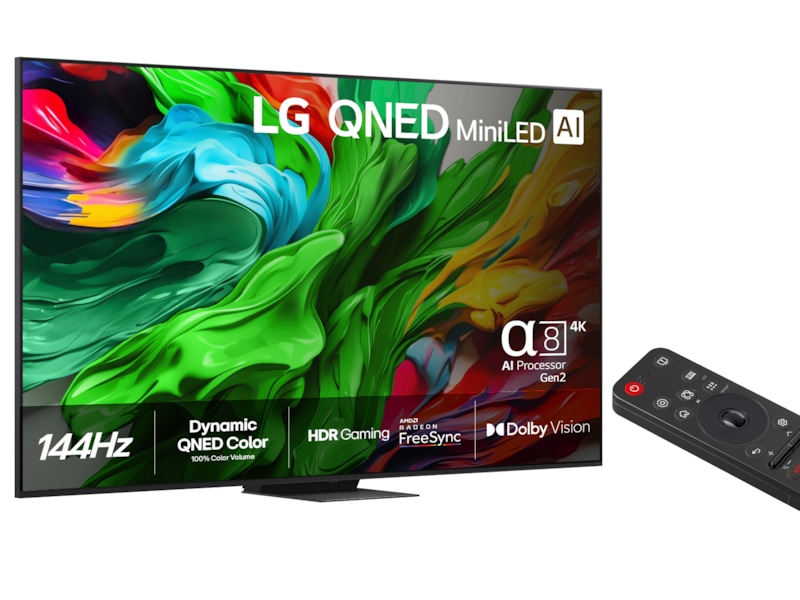 LG 100" QNED86 AI 4K MiniLED Smart TV (2025) Over 80 tommer TV