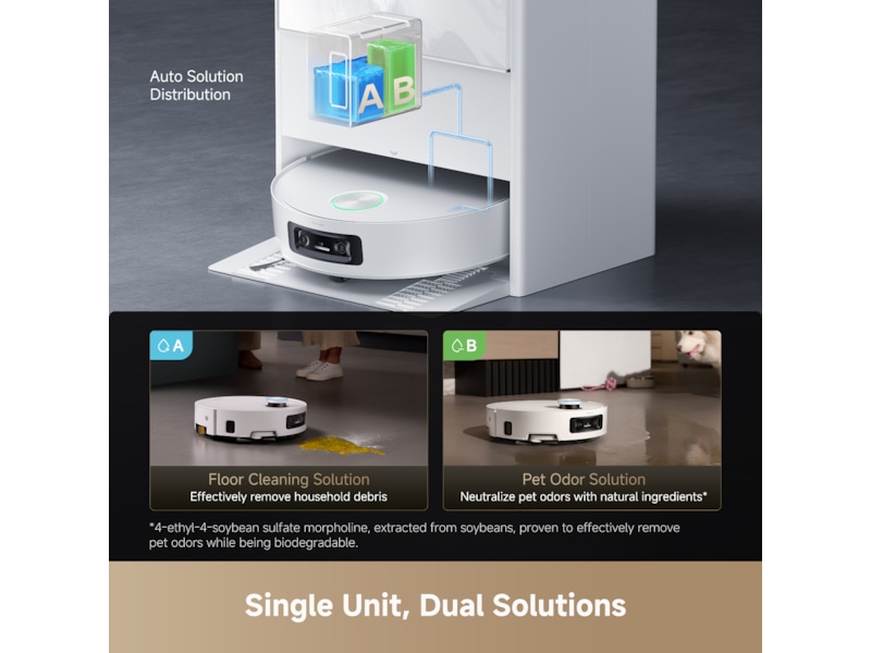 Dreame Aqua10 Ultra Track Complete Robotstøvsuger (hvit) Robotstøvsugere