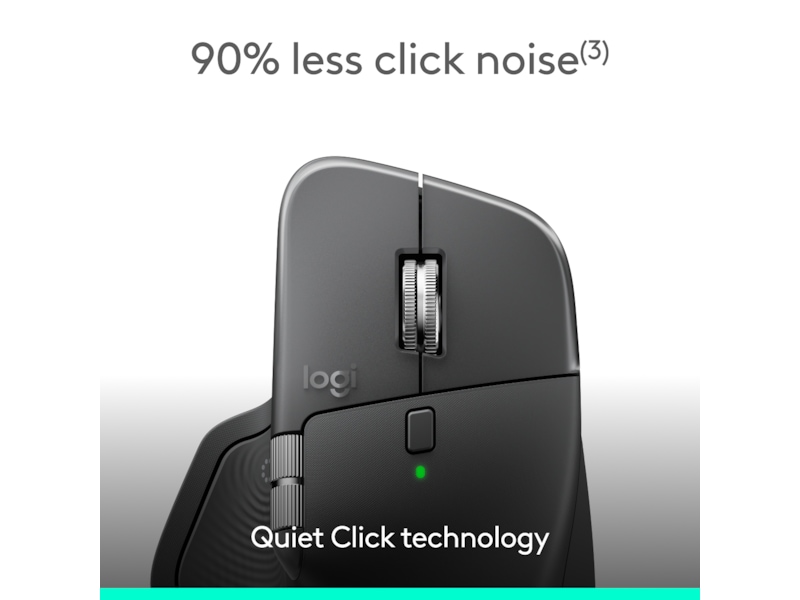 Logitech MX Master 4 for Business Trådløs Ergonomisk Mus (grafittgrå) Mus