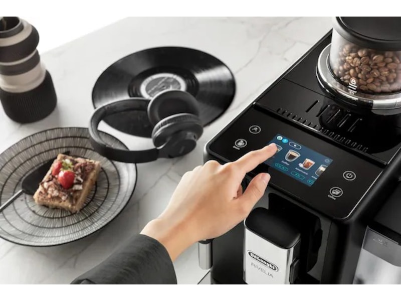 DeLonghi Rivelia EXAM440.35.B automatisk kaffemaskin -B-Grade Demo hjem & fritid