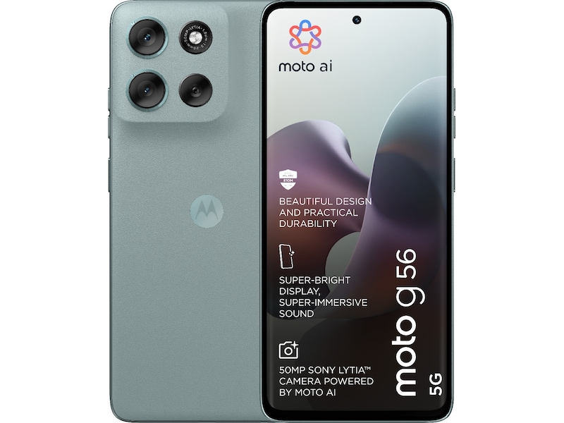 Motorola G56 256GB (gray mist) Mobiltelefoner