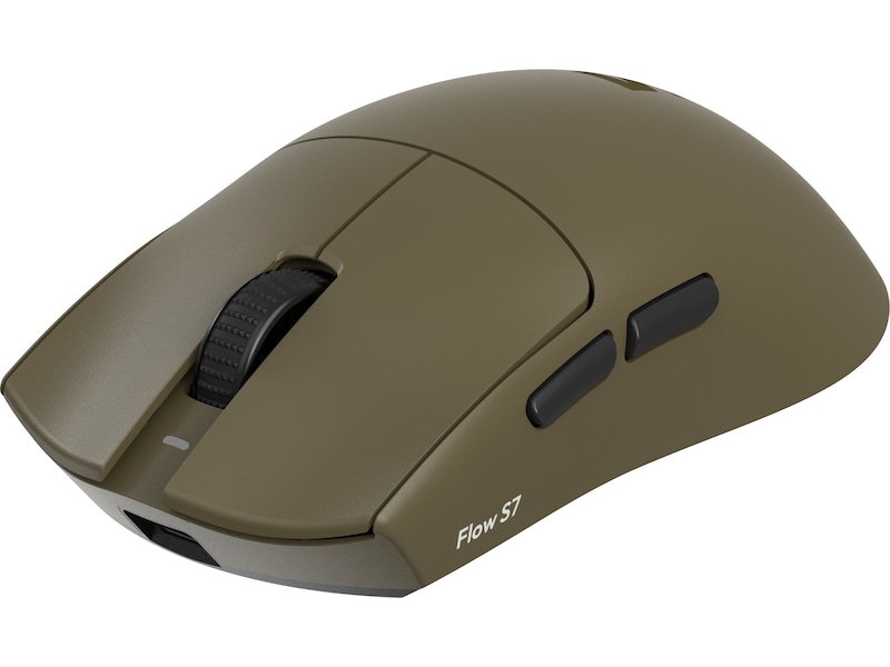 Svive Flow S7 Ultra Light Trådløs Gamingmus (statsgrønn) Gamingmus