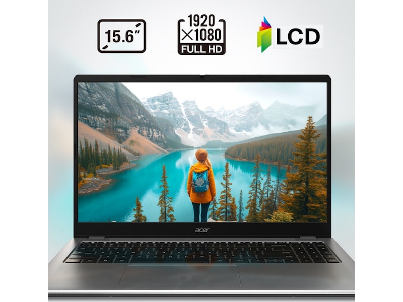 Acer Chromebook 315 15,6" FHD PC - Bærbar / laptop