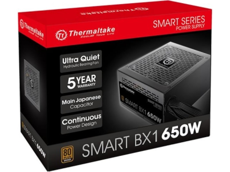 Thermaltake Smart BX1 650W PSU Enheter