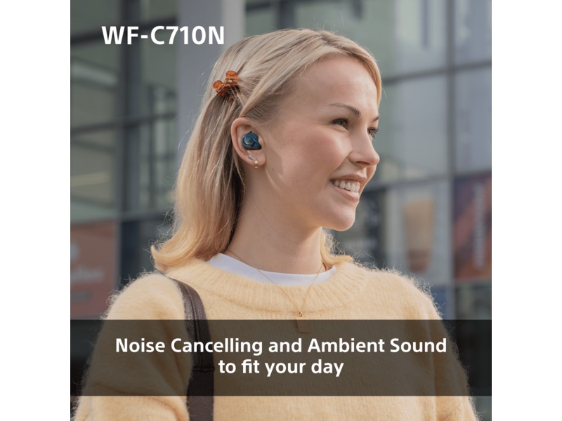 Sony WF-C710N Trådløse ørepropper, In-ear (blå) -B-Grade Demo headset