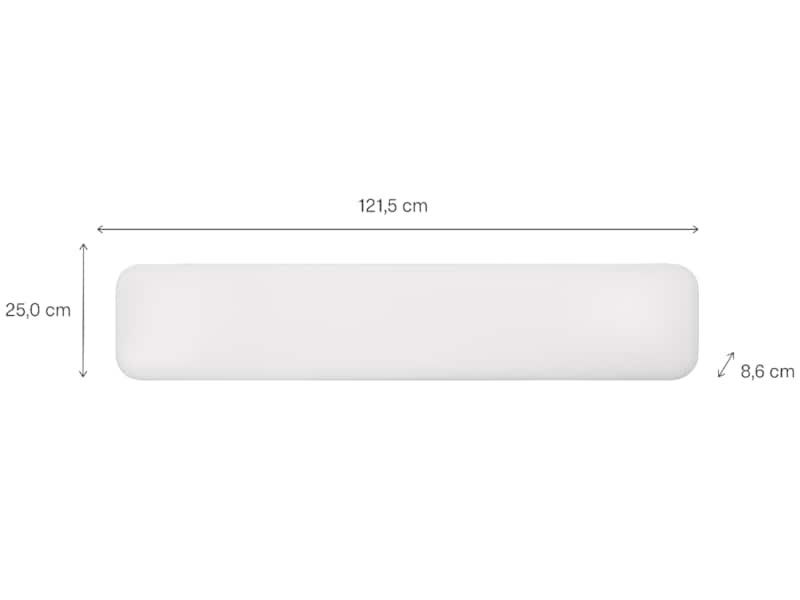 Mill Invisible Smart WiFi Gen 4 panellist 1050W -B-Grade Demo hjem & fritid