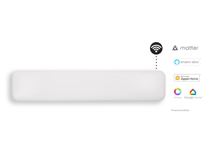 Mill Invisible Smart WiFi Gen 4 panellist 1050W -B-Grade Demo hjem & fritid