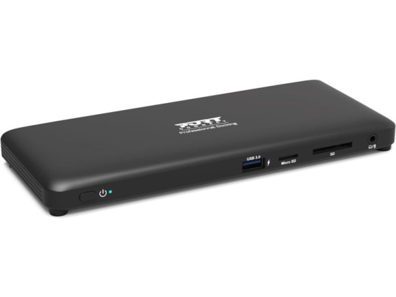 Port Design Office Docking Station Type C 3x4K -B-Grade Demo annet i PC & nettbrett