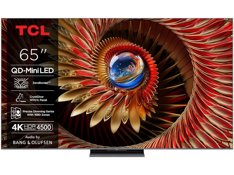 TCL 65" C8K 4K QD-Mini LED Google TV -B-Grade Demo TV/projektor
