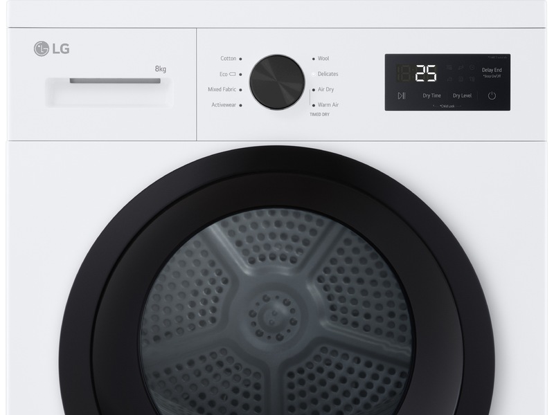 LG RHA1008NWKBLG Tørketrommel (hvit) -B-Grade Demo vask & tørk