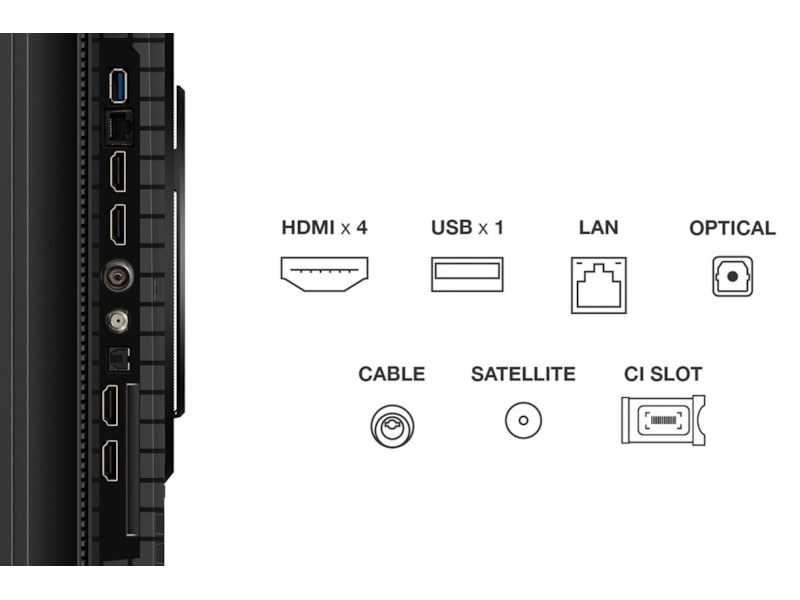 TCL 75" T8C 4K QLED Google TV (2025) -B-Grade Demo TV/projektor