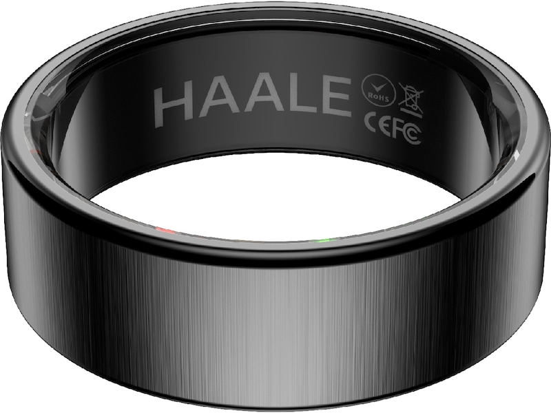 Haale II Smart Ring str. 10 (matt sort) -B-Grade Demo tilbehør til mobiler & klokker