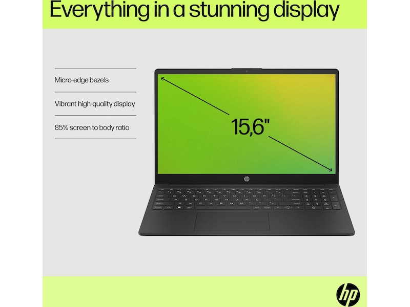 HP Laptop 15-fd0060no 15,6" FHD -B-Grade Demo bærbar PC