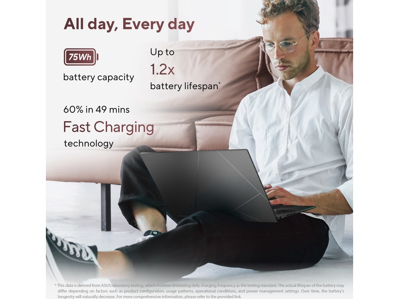 ASUS Zenbook 14 UM3406KA 14" 3K OLED -B-Grade Demo bærbar PC