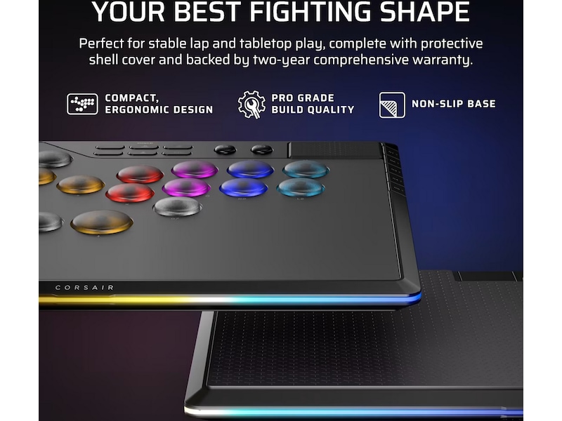 Corsair Novablade Pro Fighting Game Kontroller Gamepad